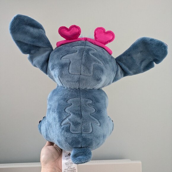 Disney Parks Stitch U R Cute Valentine's Day Plush (no tags) - Picture 2 of 2